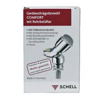 Schell Wasmachinekraan Met Keerklep Kort Model / Belgaqua gekeurd  033920699