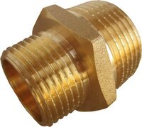 Dubbele Nippel Brons 3/4&quot;  lang - Viega