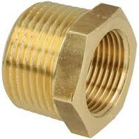 Reductie Messing Plat 4/4"M - 3/4"F