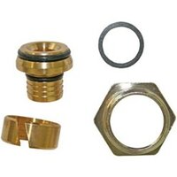 Vasco Design Ventielset Recht CHROOM Vloeraansluiting