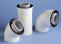 BOSCH Concentrische buis 1950 mm 80/125 Wit (PP/Staal) - 7738112647