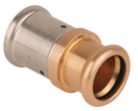 Pers Overgang voor Koper 22 mm - 26/3 Henco