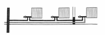 Begetube H-Stuk Met Bypass (1-pijps) Vloeraansluiting Recht 1/2&quot;xM24 - 160051052