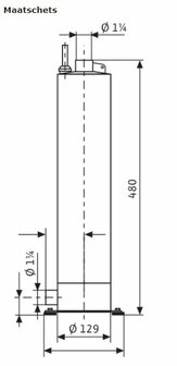 Onderwaterpomp WILO-SUB COMFORT TWI5 SE304 PACK