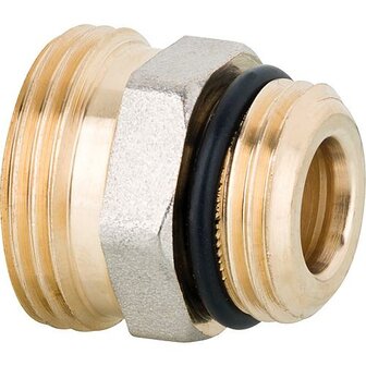 Aansluitnippel 1/2&quot; Mann x EK 3/4&#039; Euroconus met O-ring