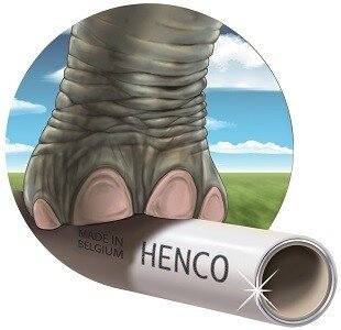 Henco Buis 16/2 mm Standard ( 100 m) met RODE ISOLATIE mantel 6 mm