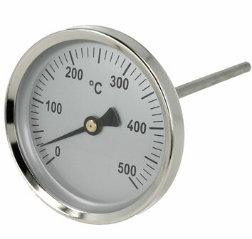 Rookgasthermometer 500&deg;C met sonde