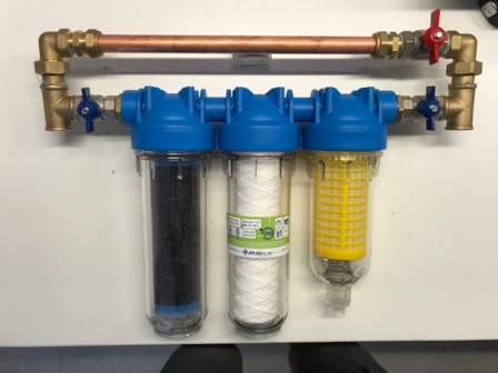 Bypass 4/4&quot; voor Atlas Hydra Rainmaster Trio Waterfilter 