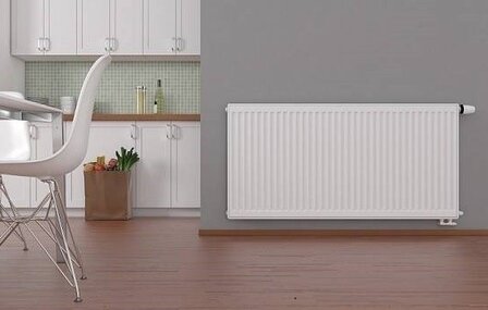 VKM8 UNI T33 Paneelradiator H900 L1600 (5285 Watt)  8-aansluitpunten