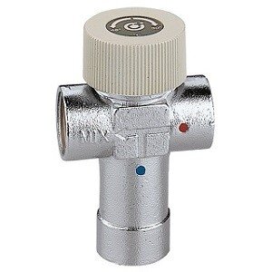 Caleffi Thermostatisch Mengventiel 1/2&quot; (30&deg;C &gt; 48&deg;C)