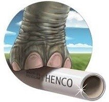 Henco RIXc Buis 20/2 mm ROOD (Rol 50 m) 