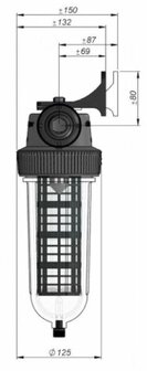 Cintropur NW 25 DUO 3/4&quot; of 4/4&quot; RegenWaterfilter - FWCCDUOCTN250