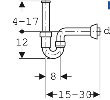 BUISSIFON PP GEBERIT 5/4&quot;-40MM WIT 151100111