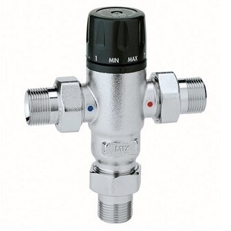 Caleffi Thermostatisch Mengventiel 1/2&quot; (30&deg;C &gt; 65&deg;C)