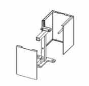 Radson opbouw Design standconsole voor plintradiator Hoogte 200 mm Type 33 - 1 stuk