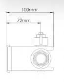 PUGH &amp; CO Micromet Installatiekit voor ANTI KALK TOESTEL 75-150B  SM