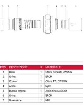 Multi-fit schroefkoppeling EK (3/4&quot;) - 26/3 Alupex