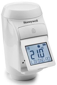 Set van 4 x Honeywell Resideo Thermostaatkop Voor Evohome / HR92WE