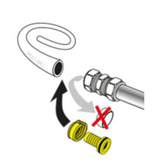 VSO Adaptor 20 Alpex voor knel 22