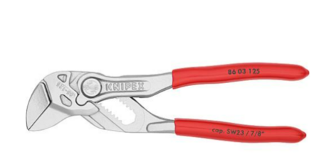 Knipex Sleuteltang  250 mm  met gladde bekken 86 03 250