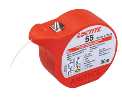 Loctite 55 Vezelkoord 50 m (Gas &amp; Water)