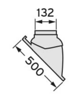 Vaillant Dakpan Met Loodslab en Glijschaal (Hellend Dak 25 - 50&deg;) - 303980