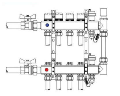 Begetube Drukverschilregelaar CV Met Doorloop 4/4&quot; (Bypass) - 286041130