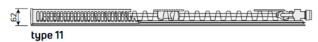 Radson Parada FLEX 8C   H300 L400 T11 (212 Watt) - NIEUW MODEL