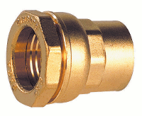 DECA Klemkoppeling 1/2&quot;F x 20 mm Voor HDPE-Buis