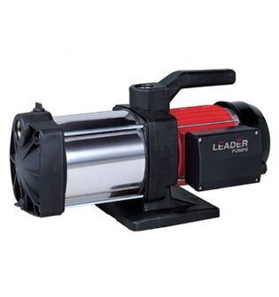 LEADER KIN INOXPLUS 240  Zelfaanzuigende Centrifugaalpomp 1000 W - PZL5105M INCL DRUKSCHAKELAAR EN VOORFILTER DHL5205M