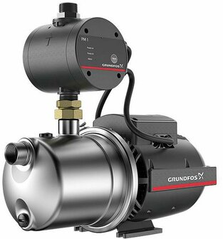 Grundfos JP 5 - 48 ZELFAANZUIGENDE PM BOOSTER MET ELEKTRONISCHE DRUKSCHAKELAAR PM1 