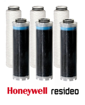 Honeywell PROMO Filterpakket FF40/FF60 (3x Koolstoffilter + 3x Fijnfilter)