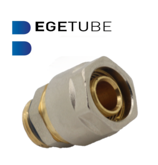 Begetube 1/2&quot;M x 20/2 mm Klemkoppeling (Met O-ring) - 304.010.535