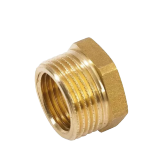 Reductie Messing Plat 2&quot;M - 6/4&quot;F