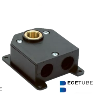 Begetube Dubbele Inbouwdoos 1/2&quot;F - 2x EK3/4&quot; (EuroKone) - 630263055