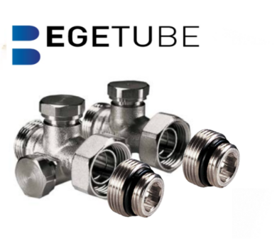 Begetube H-Stuk Met Bypass (1-pijps) Vloeraansluiting Recht 1/2&quot;xM24 - 160051052