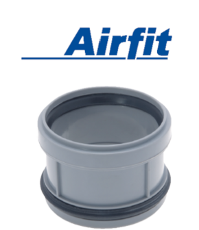 Airfit Verloopstuk Met Rubber MF 90-75 mm  9075IR