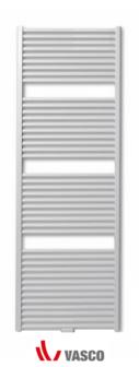 Vasco handdoekradiator Iris HDM-A H1308 B600 (782 Watt) - RAL 9016   388060130LB1000