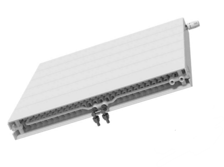 Radson radiator  Ramo FLEX 8C  NEW  H600 L1500 T33 (3464 Watt)
