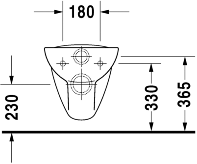 Duravit D-Code Hang-WC + Zitting 