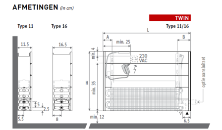 Jaga wandinbouw  Hybrid 30 x 140  x 21 ACO