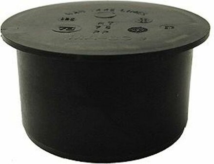 Wafix PP Eindstop 32 mm zwart - 3415003000