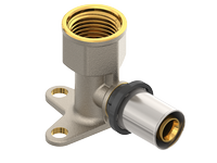 FIV Muurplaat PERS Alupex 3/4&quot; V x 26/3