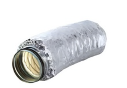 Vasco flexibele Geluidsdemper met steekmof  180 mm - 1000 mm  - 11VE43104