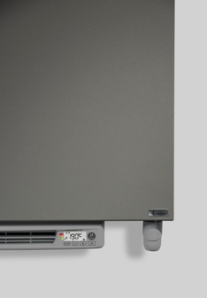 Vasco NIVA-EL Verticale Elektrische Radiator H1840 B720 (2250 Watt) MET BLOWER  S600 WITTE FIJN STRUCTUURLAK