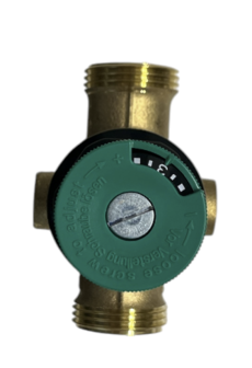 Honeywell Brauckmann D06F 3/4&quot;  Drukregelaar (Sanitair) met manometer 