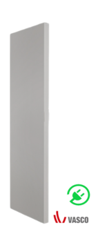 Vasco Electric E-PANEL VERTICAAL EP-V FL H2000 x B600 (1750 Watt)  RAL 9016  ZONDER REGELING