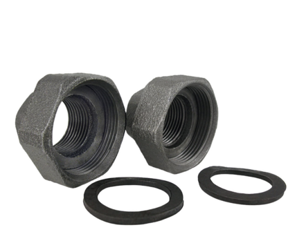 Pompkoppeling Set 1&frac12;&quot;F - 1&quot;F