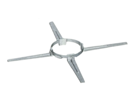 XP afstandhouders voor PP Flexibel 80 mm (set van 4 stuks)