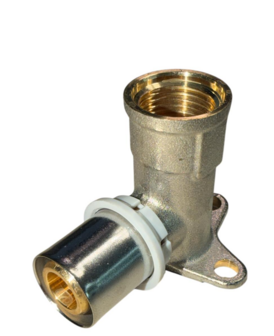 Begetube Pers Muurplaat / Kulas 3/4&quot; V x 20/2 Alupex  613280835